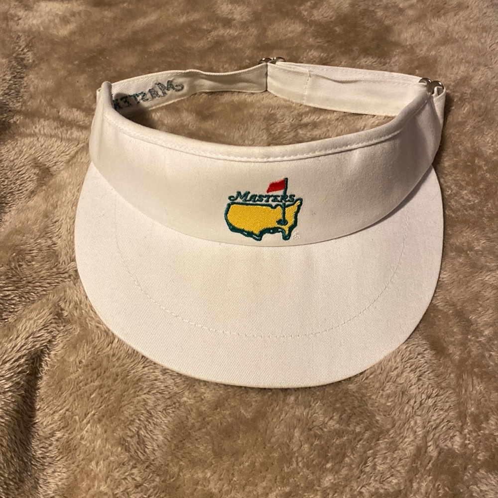 Masters Tournament White Visor